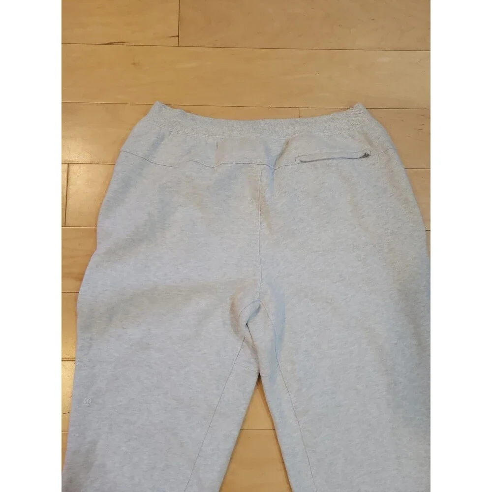 Lululemon Steady State Heathered Gray Classic Fit Jogger Pants XL M5AVRS Sporty